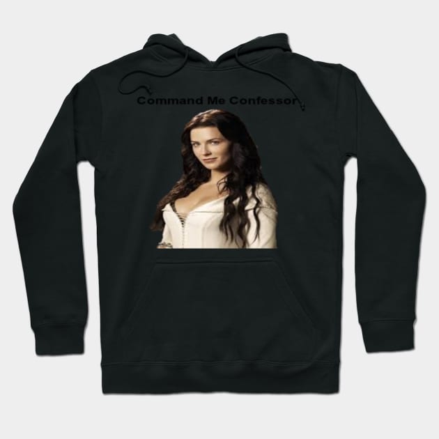 Command Me Confessor Hoodie by ButterfliesT